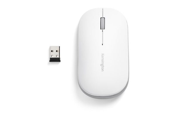 Kensington Mouse con conexión inalámbrica dual SureTrack™ (blanco) - Imagen 2