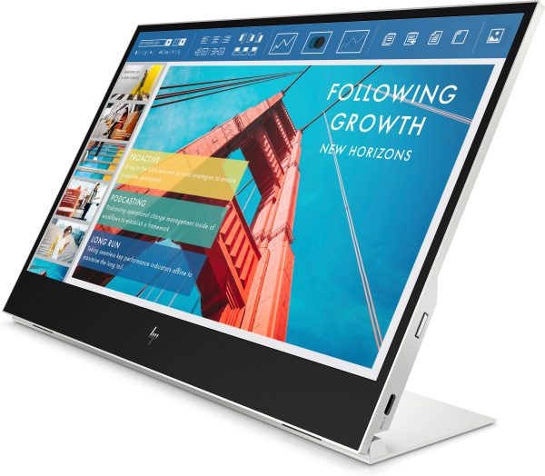HP E-Series E14 G4 monitor de computadora 35.6 cm (14") 1920 x 1080 Pixeles Full HD LED Blanco - Imagen 2