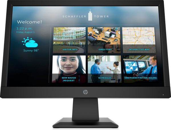 HP P19b G4 Monitor monitor de computadora 47 cm (18.5") 1366 x 768 Pixeles WXGA LED Negro