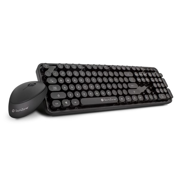 TechZone TZ19COMB01-INA teclado Ratón incluido Universal USB Negro - Imagen 2