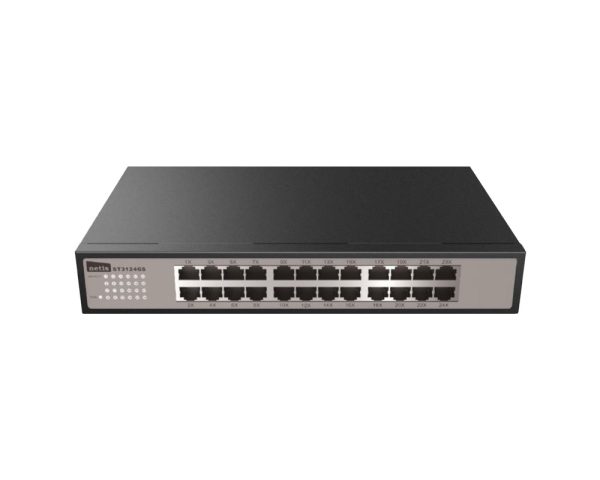 Netis System ST3124GS dispositivo de redes No administrado Gigabit Ethernet (10/100/1000) Negro - Imagen 3