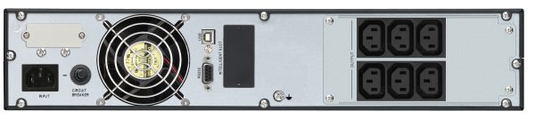Vertiv Liebert GXTRT-2000LVRT2UXL sistema de alimentación ininterrumpida (UPS) Doble conversión (en línea) 2 kVA 1800 W 6 salidas AC - Imagen 2