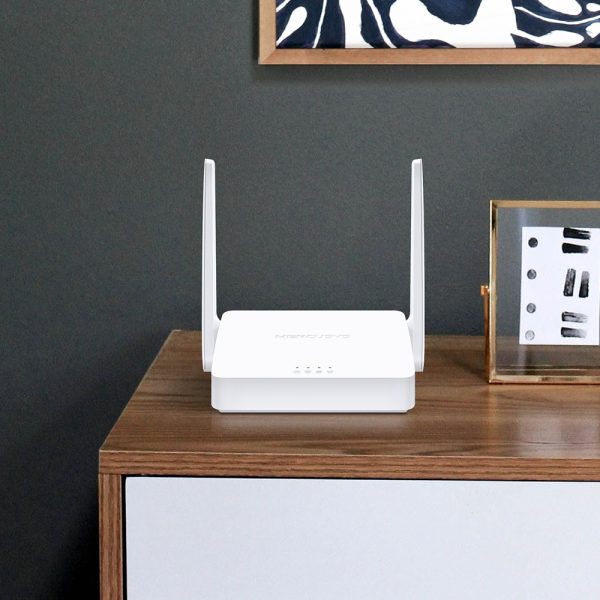 Mercusys MW302R router inalámbrico Ethernet rápido Banda única (2,4 GHz) Blanco - Imagen 3