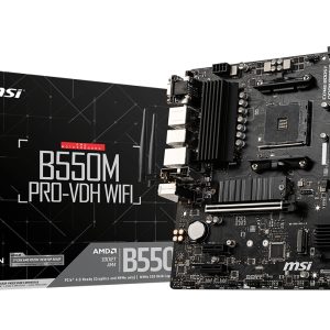 MSI B550M PRO-VDH WIFI placa base AMD B550 Enchufe AM4 Micro ATX