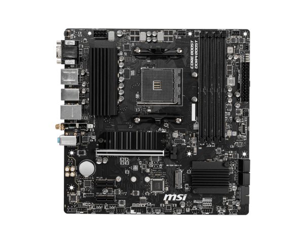 MSI B550M PRO-VDH WIFI placa base AMD B550 Enchufe AM4 Micro ATX - Imagen 2