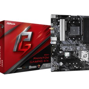 Asrock B550 Phantom Gaming 4/ac AMD B550 Enchufe AM4 ATX