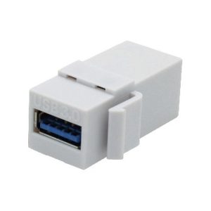 BRobotix 065630 cambiadores de género de cables USB Blanco