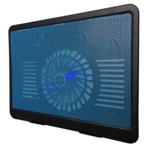 BRobotix 044695A enfriador para laptop 38.1 cm (15") 320 RPM Negro, Azul