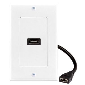 BRobotix 073307 tomacorriente 2 x HDMI Blanco