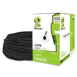 BRobotix 055305 cable de red Negro 305 m Cat5e U/UTP (UTP)