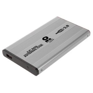 BRobotix 001663 disco duro externo 2.5" USB tipo A 2.0 Plata