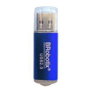 BRobotix 345673A lector de tarjeta USB 2.0 Azul