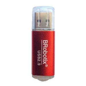 BRobotix 345673R lector de tarjeta USB 2.0 Rojo