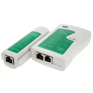 BRobotix 567357 comprobador de cables de red Beige, Verde