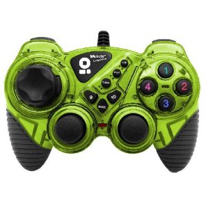 BRobotix 751899V control de juego Verde USB 2.0 Gamepad PC, Playstation 3