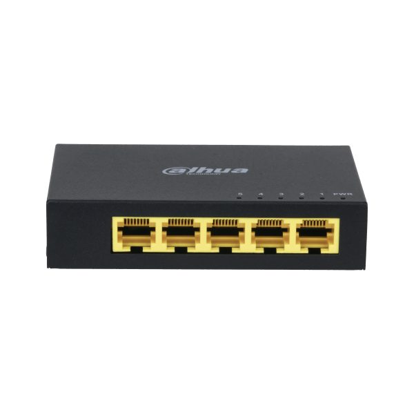 Dahua Technology Access DH-PFS3005-5GT dispositivo de redes No administrado L2 Gigabit Ethernet (10/100/1000) Negro - Imagen 2
