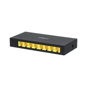 Dahua Technology Access DH-PFS3008-8GT dispositivo de redes No administrado L2 Gigabit Ethernet (10/100/1000) Negro
