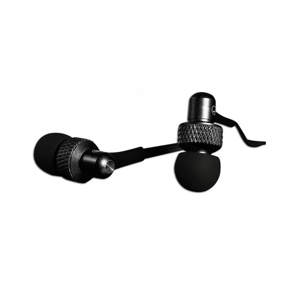 Vorago Audífonos Intrauriculares con Micrófono EP-304, Alámbrico, 3.5mm, Negro Intra auditivo Música - Imagen 2