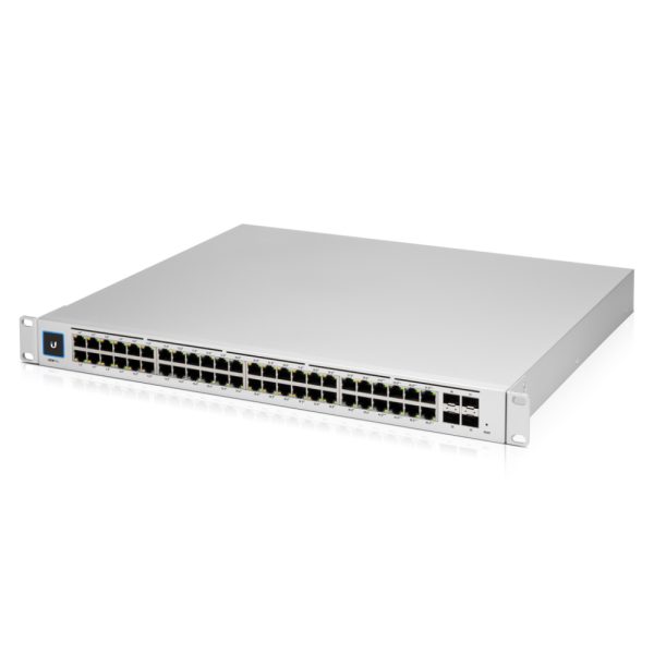 Ubiquiti UniFi USW-PRO-48 dispositivo de redes Gestionado L2/L3 Gigabit Ethernet (10/100/1000) 1U Plata - Imagen 3