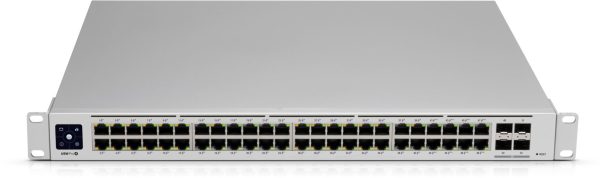 Ubiquiti UniFi USW-PRO-48 dispositivo de redes Gestionado L2/L3 Gigabit Ethernet (10/100/1000) 1U Plata