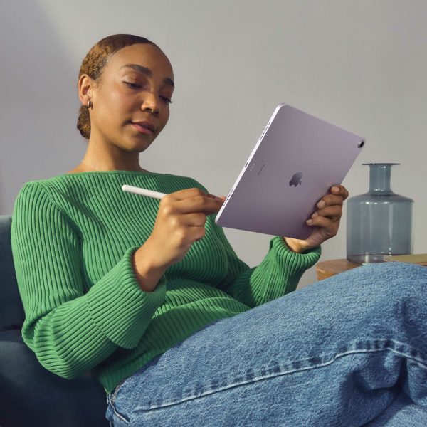 Apple iPad Air Apple M 128 GB 27.9 cm (11") 8 GB Wi-Fi 6E (802.11ax) iPadOS 17 Azul - Imagen 4
