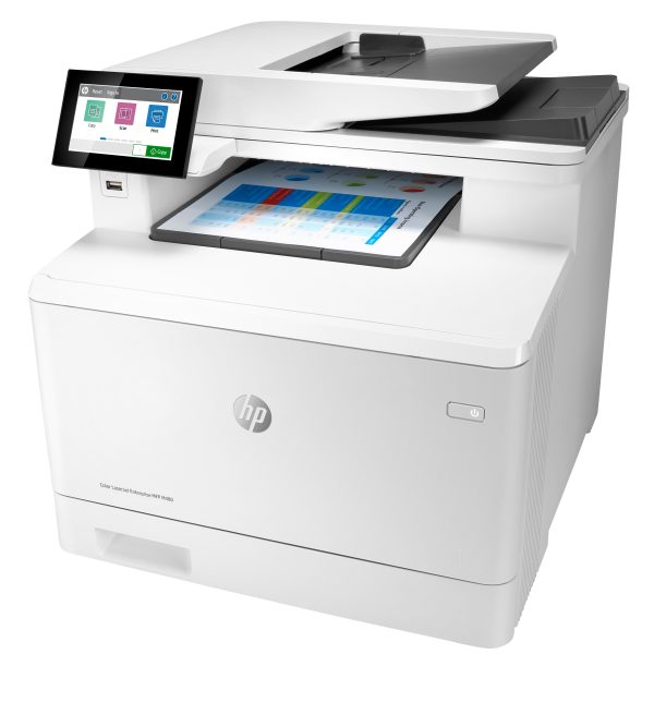 HP Color LaserJet Enterprise LaserJet Enterprise M480f Multifunction Color Impresora, Solo Ethernet; Fotocopiadora, escáner - Imagen 2