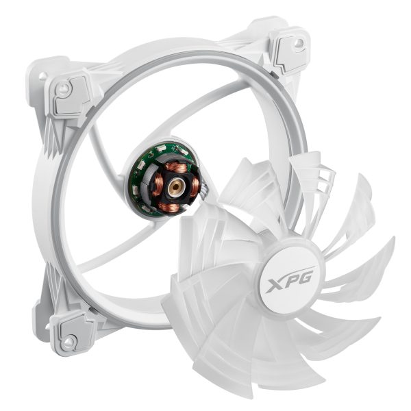 XPG HURRICANE 140 ARGB PWM Procesador Ventilador 14 cm Blanco 1 pieza(s) - Imagen 3