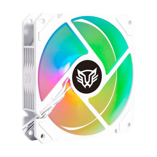 Balam Rush Eolox Blaze EX70KW Gabinete de la computadora Enfriador de aire 12 cm Blanco 1 pieza(s) - Imagen 4