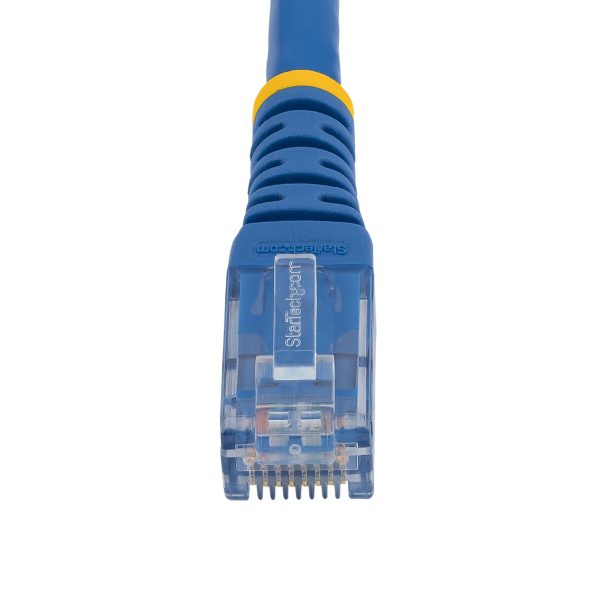 StarTech.com Cable de Red 15.2m Categoría Cat6 UTP RJ45 Gigabit Ethernet ETL - Patch Moldeado - Azul - Imagen 4