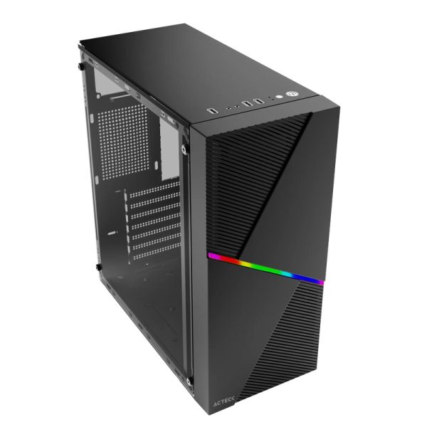 Acteck Draco GM450 Midi Tower Negro 500 W - Imagen 4