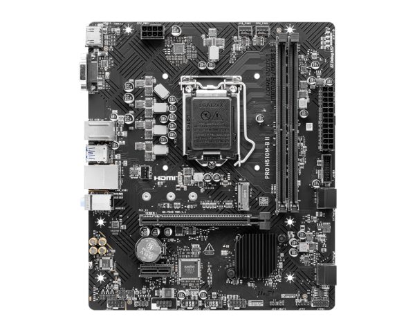 MSI PRO H510M-B II placa base Intel H470 LGA 1200 (Socket H5) Micro ATX - Imagen 2