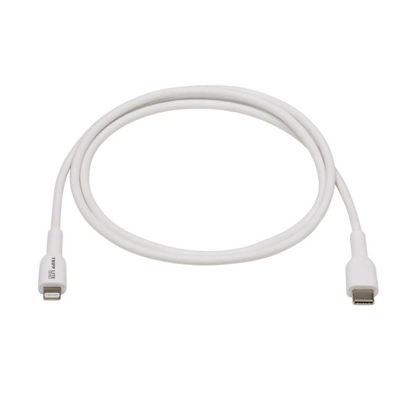 Tripp Lite M102-01M-WH cable de conector Lightning 1 m Blanco - Imagen 2