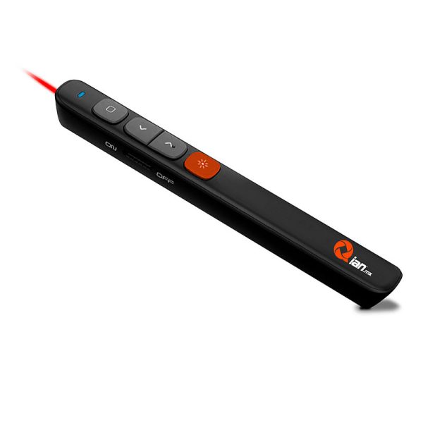 Qian QLP-2000 apuntador inalámbrico RF Negro - Imagen 3
