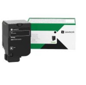 Lexmark 71C80K0 cartucho de tóner 1 pieza(s) Original Negro