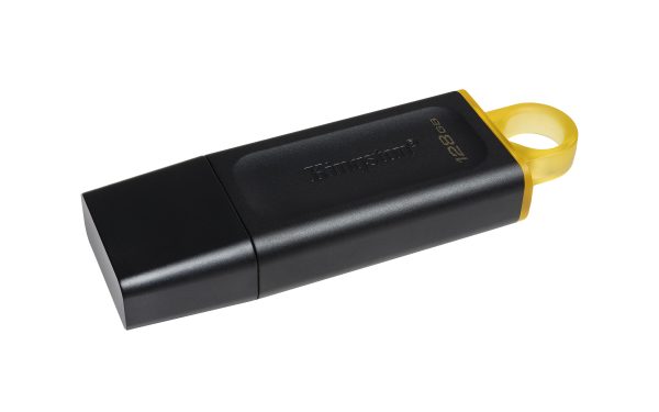 Kingston Technology DataTraveler Exodia unidad flash USB 128 GB USB tipo A 3.2 Gen 1 (3.1 Gen 1) Negro, Amarillo - Imagen 4