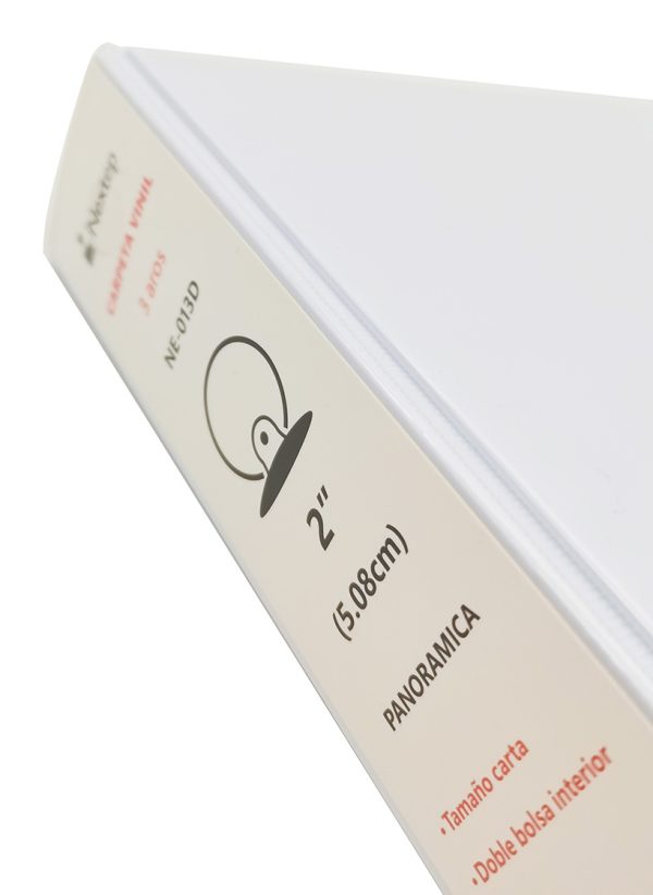 Nextep NE-013D carpeta Vinilo Blanco Carta - Imagen 3
