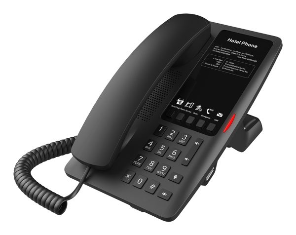 Fanvil H4 teléfono IP Negro 2 líneas - Imagen 3