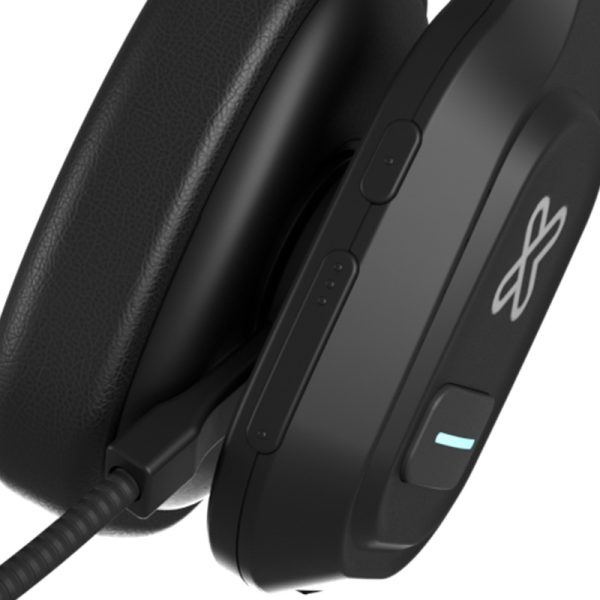Klip Xtreme VoxCom Auriculares Inalámbrico y alámbrico Diadema Oficina/Centro de llamadas USB Tipo C Bluetooth Negro - Imagen 4