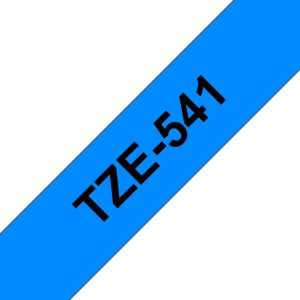 Brother TZE-541 cinta para impresora de etiquetas Negro sobre azul