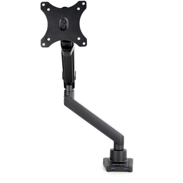 StarTech.com ARMSLIM2USB3 soporte para pantalla plana 86.4 cm (34") Escritorio Negro - Imagen 4