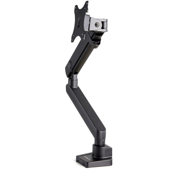 StarTech.com ARMSLIM2USB3 soporte para pantalla plana 86.4 cm (34") Escritorio Negro