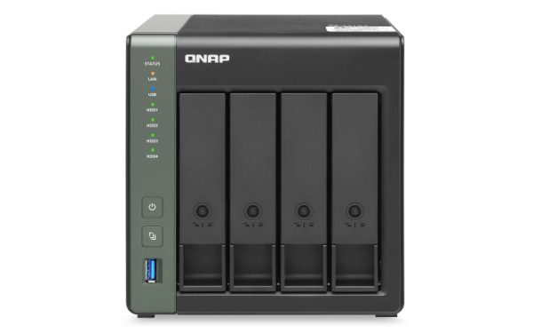 QNAP TS-431X3 NAS Tower Annapurna Labs AL314 4 GB DDR3 0 TB QNAP Turbo System Negro