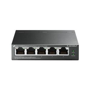 TP-Link TL-SG1005LP dispositivo de redes No administrado Gigabit Ethernet (10/100/1000) Energía sobre Ethernet (PoE) Negro