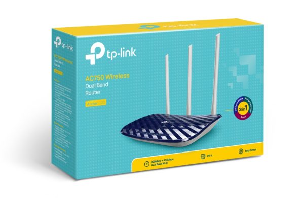 TP-Link AC750 router inalámbrico Ethernet rápido Doble banda (2,4 GHz / 5 GHz) Negro, Blanco - Imagen 4