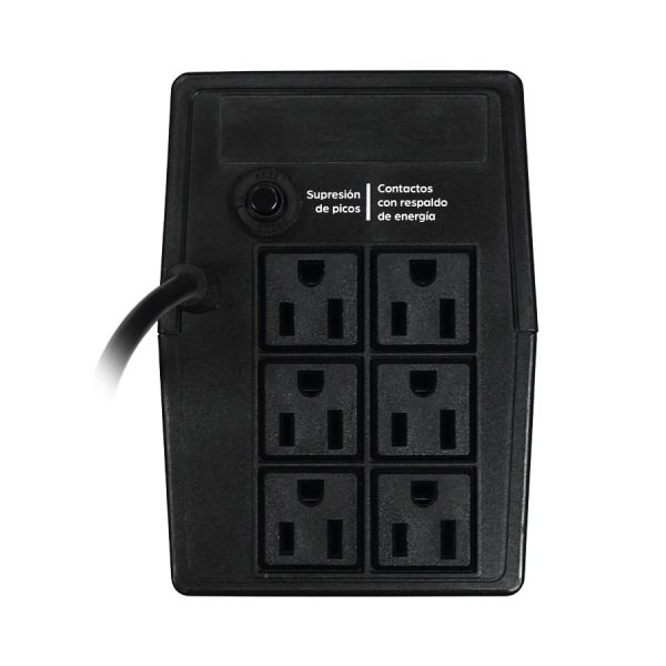 Ghia GUP-052 sistema de alimentación ininterrumpida (UPS) 0.52 kVA 240 W 6 salidas AC - Imagen 2