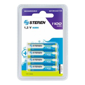 Steren BAT-NM-AAA/1100 pila de uso doméstico Alcalino