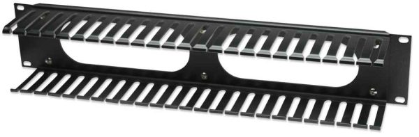 Intellinet Organizador Horizontal 19", 2U, (Plástico) - Imagen 3