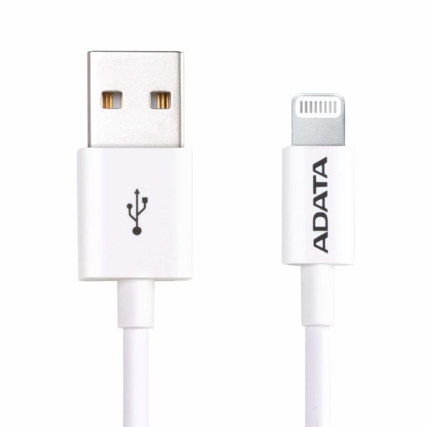ADATA AMFIPL-1M-CWH cable Lightning Blanco - Imagen 2