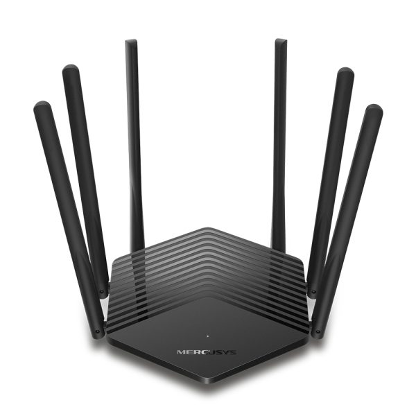 Mercusys MR50G router inalámbrico Gigabit Ethernet Doble banda (2,4 GHz / 5 GHz) Negro - Imagen 3