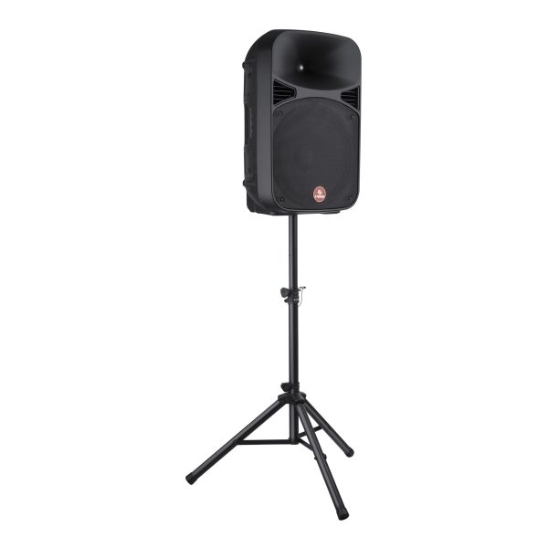 Steren BAF-145 soporte de altavoz Piso Acero Negro - Imagen 2